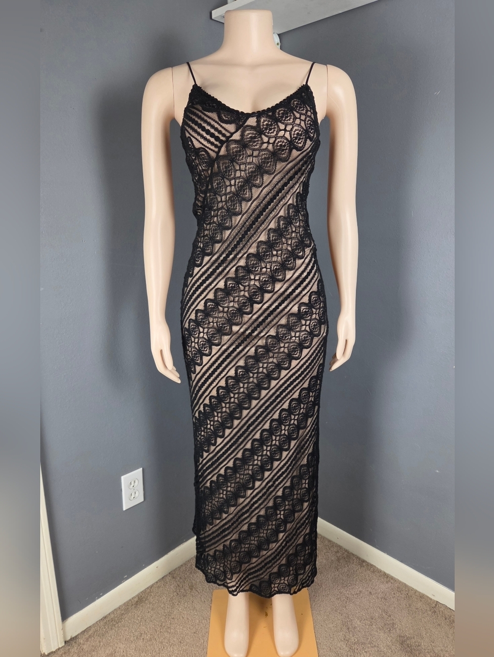 Laundry By Shelli Segal Black Bodycon Cocktail Dress